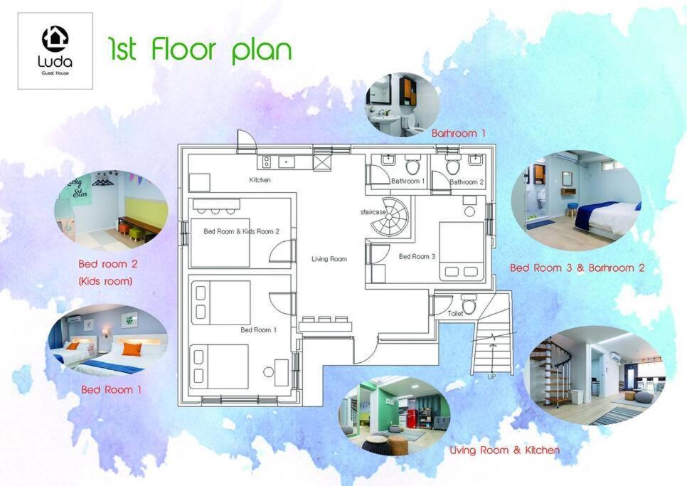 Villa Luda House Seoul Exterior foto